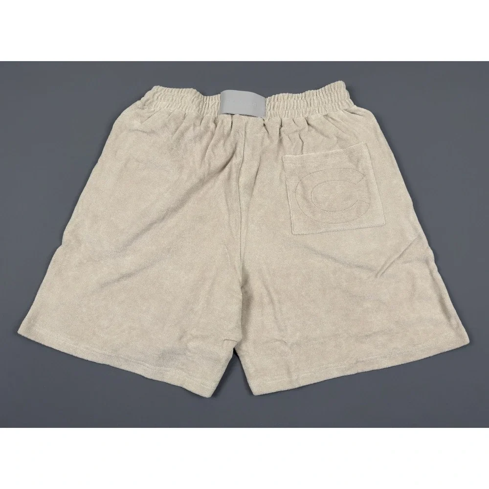 Cernucci Terry Towelling Relaxed Shorts Beige Large‎ New With Tags